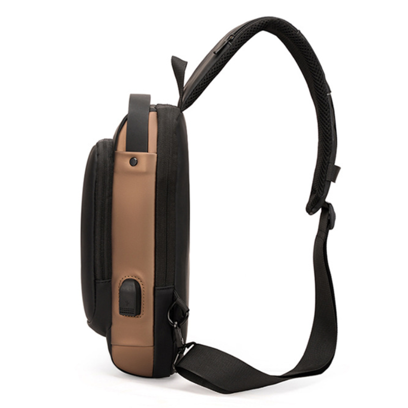 Водонепроницаемая мужская сумка через плечо из ткани Оксфорд для отдыха