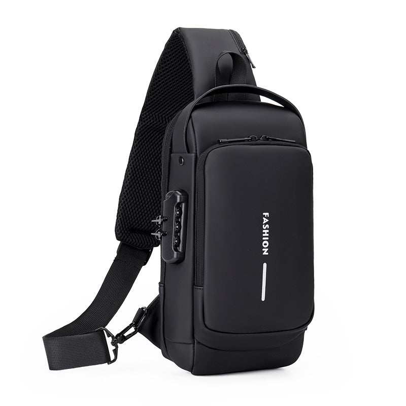 Водонепроницаемая мужская сумка через плечо из ткани Оксфорд для отдыха