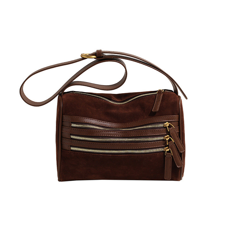 Сумка Velvet Retro Underarm Crossbody Small Square Bag