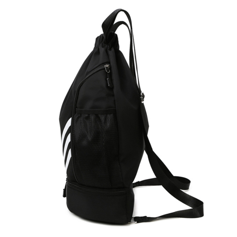 Большая вместительная мужская баскетбольная сумка из ткани Оксфорд с завязками