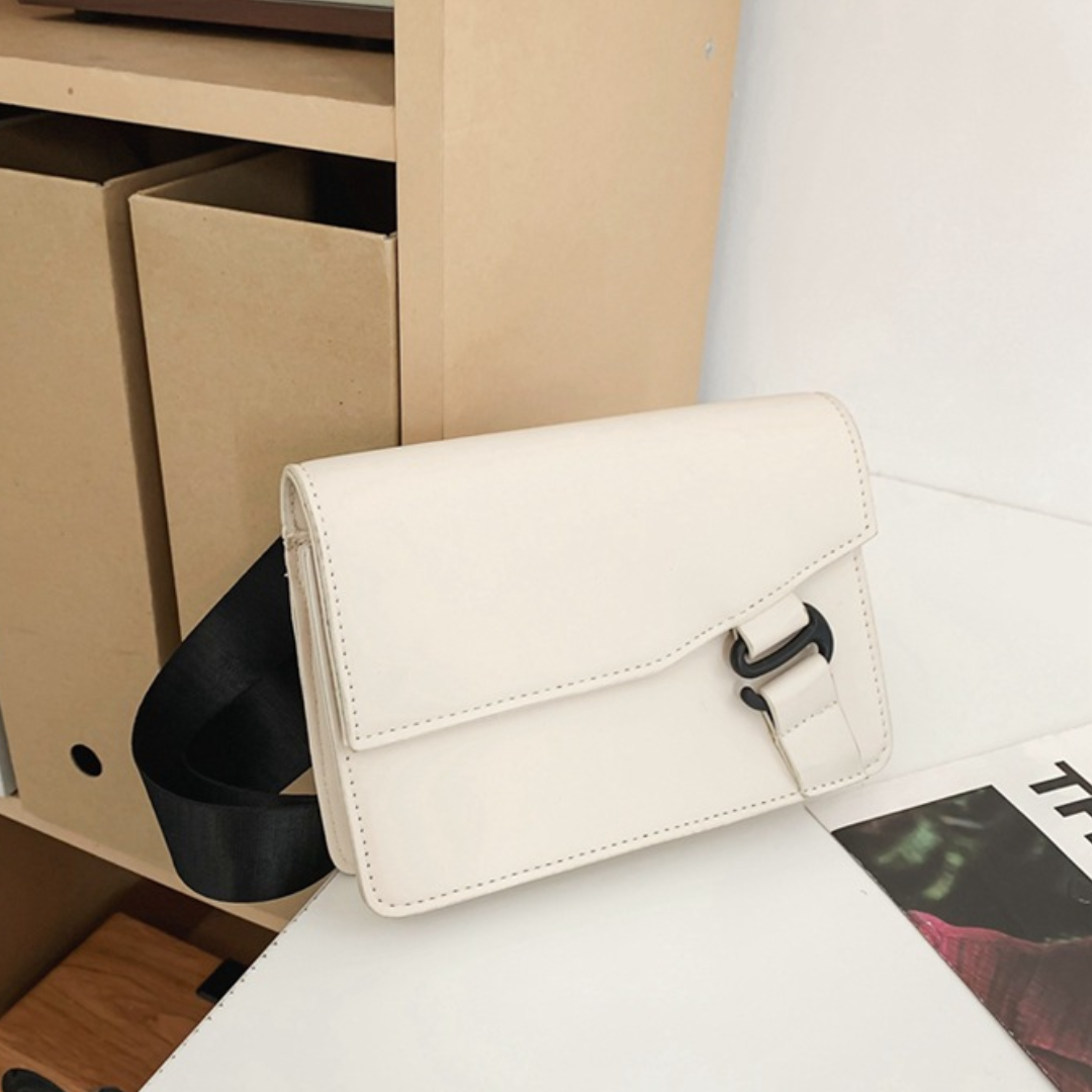 Простая маленькая квадратная модная сумка через плечо