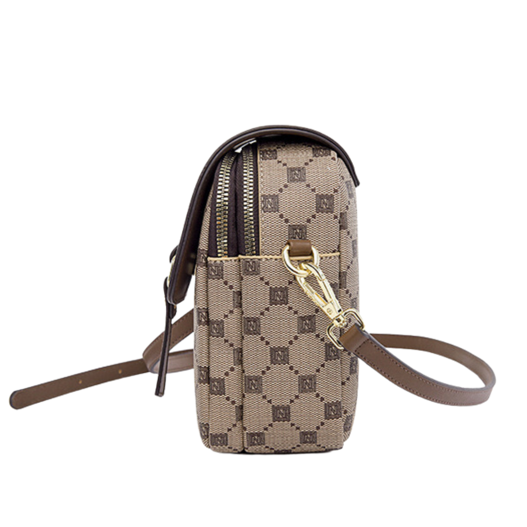 Многослойная сумка через плечо для мобильного телефона