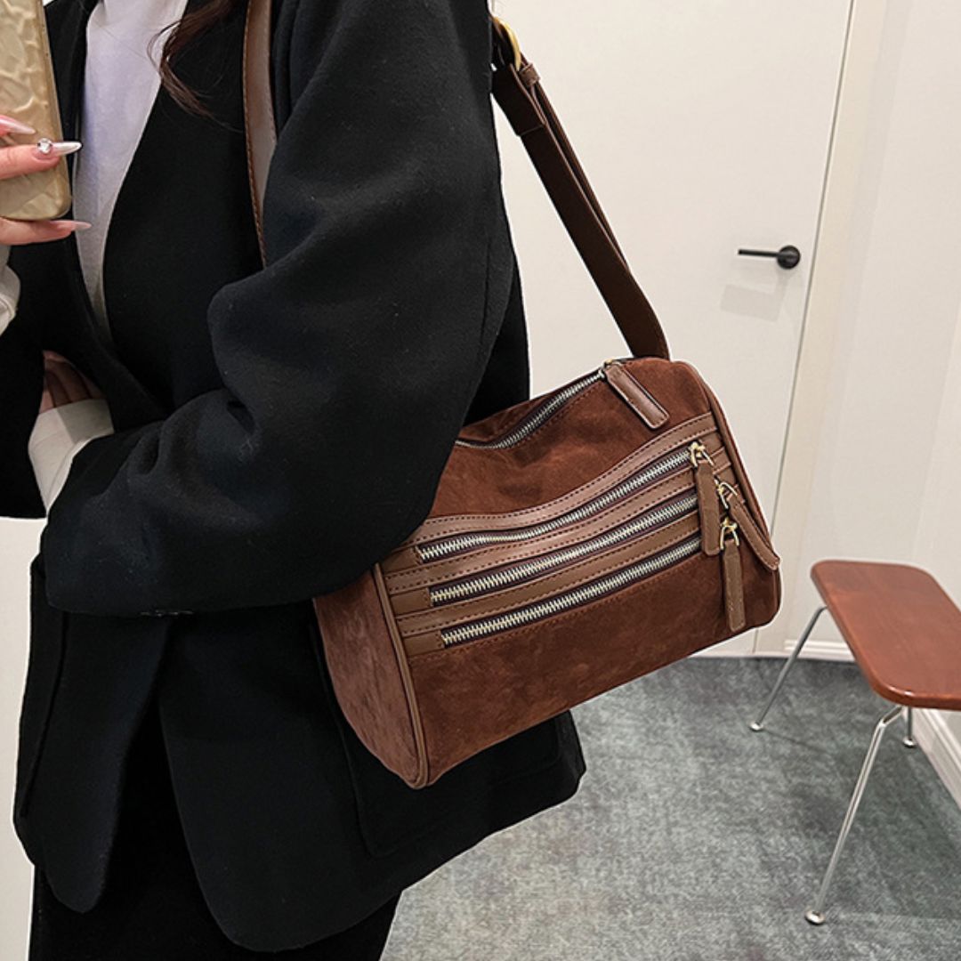 Сумка Velvet Retro Underarm Crossbody Small Square Bag