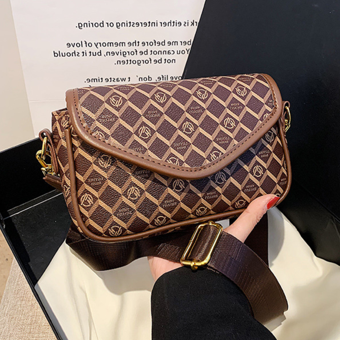 Маленькая квадратная сумка Ins Crossbody с принтом