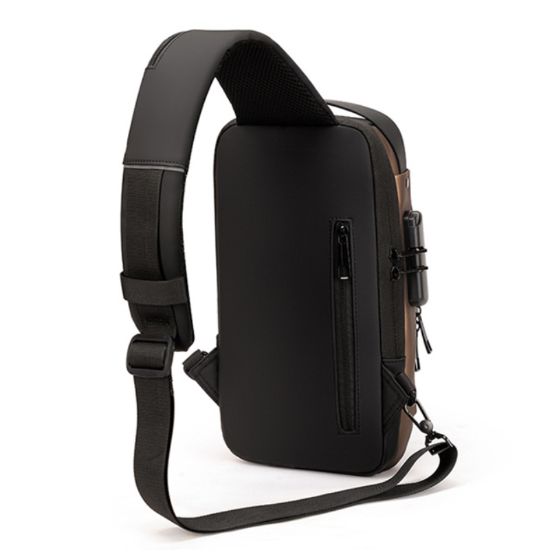 Водонепроницаемая мужская сумка через плечо из ткани Оксфорд для отдыха