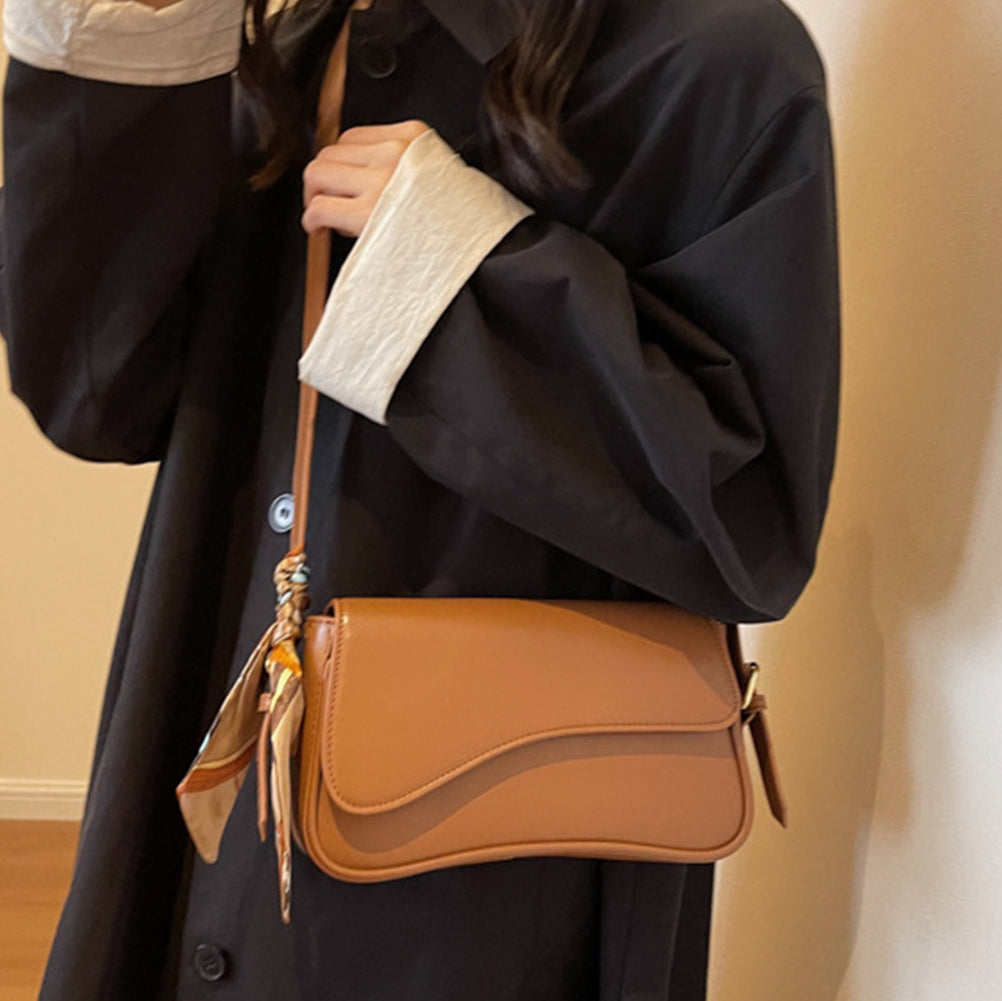 Текстурированная сумка Niche Autumn через плечо Square Bag