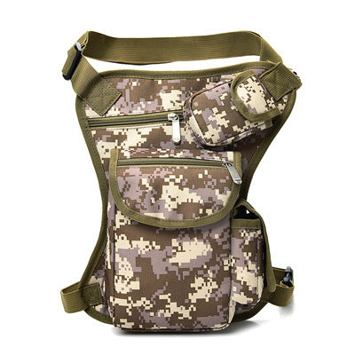 Canvas Tactical Leg and Waist Crossbody Bag