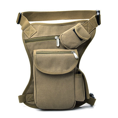 Canvas Tactical Leg and Waist Crossbody Bag
