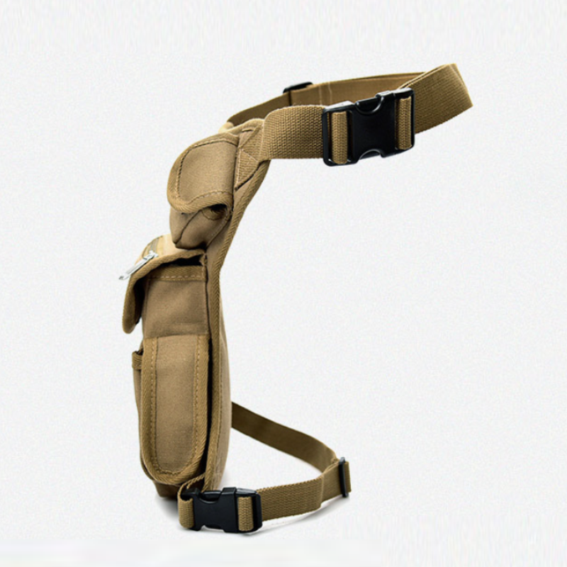 Canvas Tactical Leg and Waist Crossbody Bag