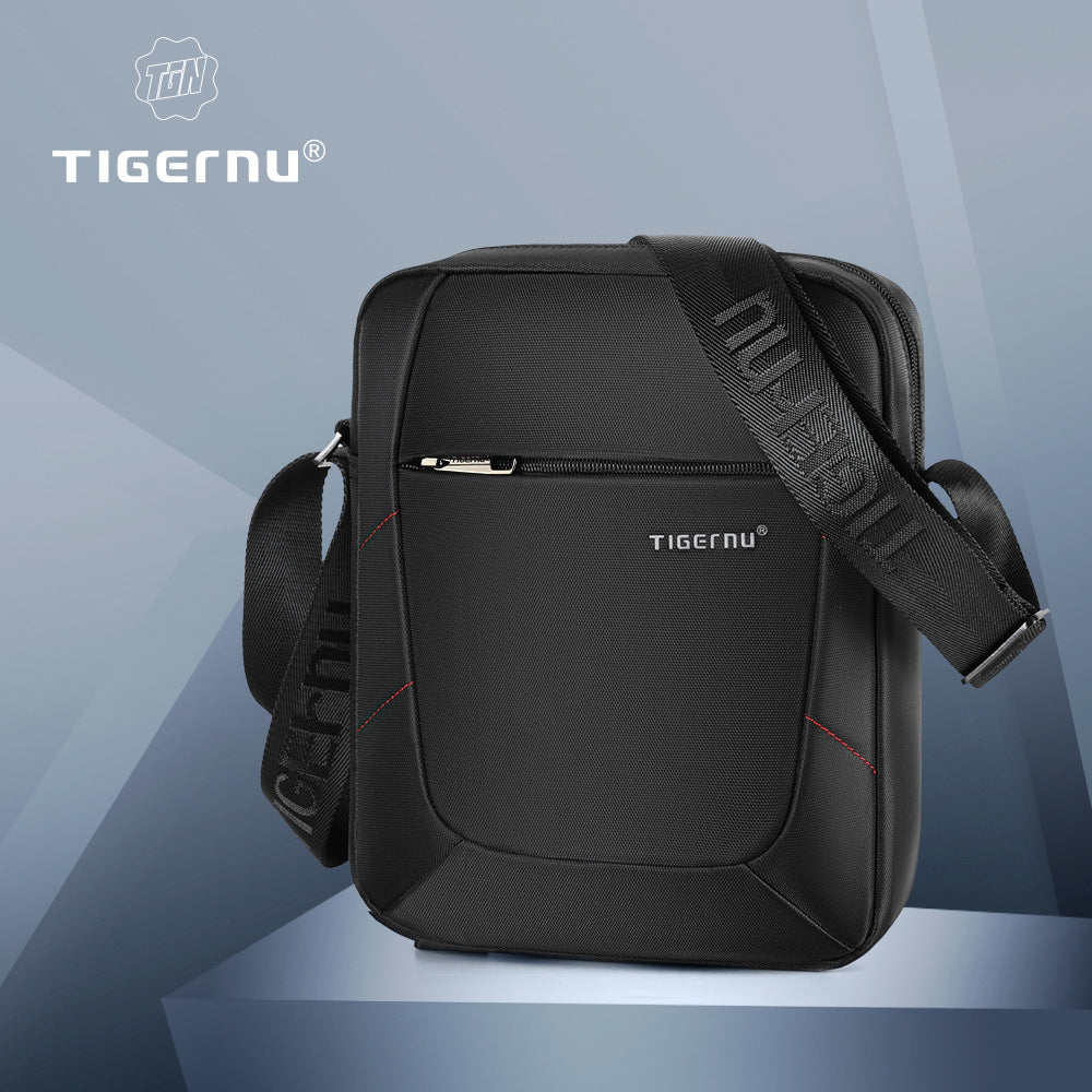 Водоотталкивающая нейлоновая деловая мужская сумка через плечо Tigernu