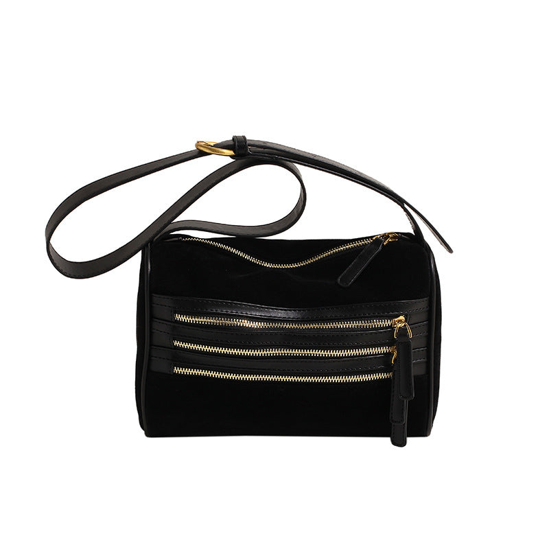 Сумка Velvet Retro Underarm Crossbody Small Square Bag