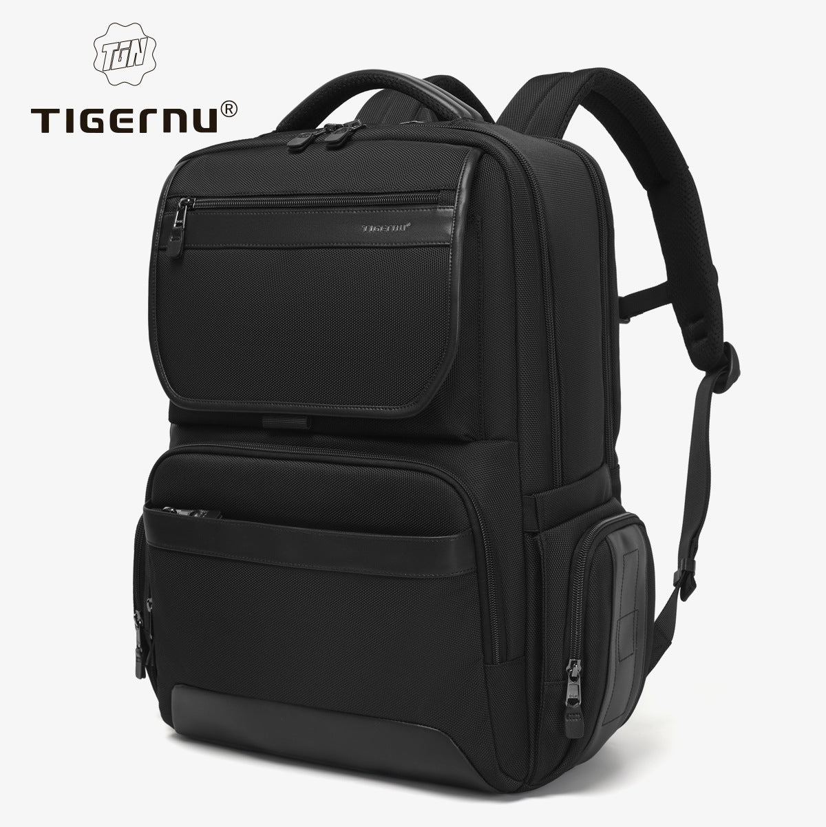 Рюкзак для ноутбука Tigernu из ткани Оксфорд большой емкости для бизнеса