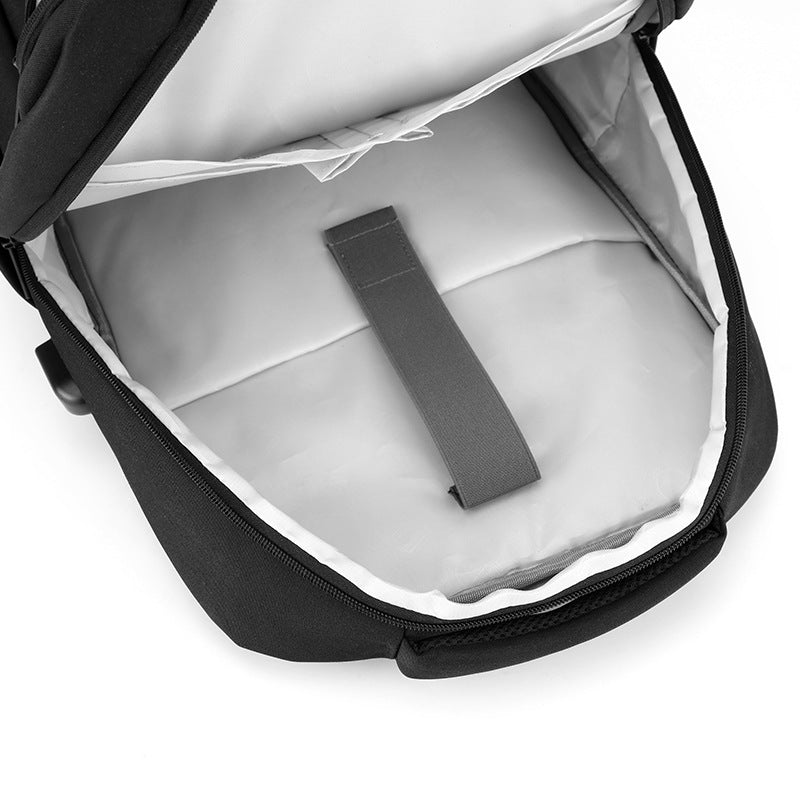 Нейлоновый деловой рюкзак большой емкости с USB-зарядкой
