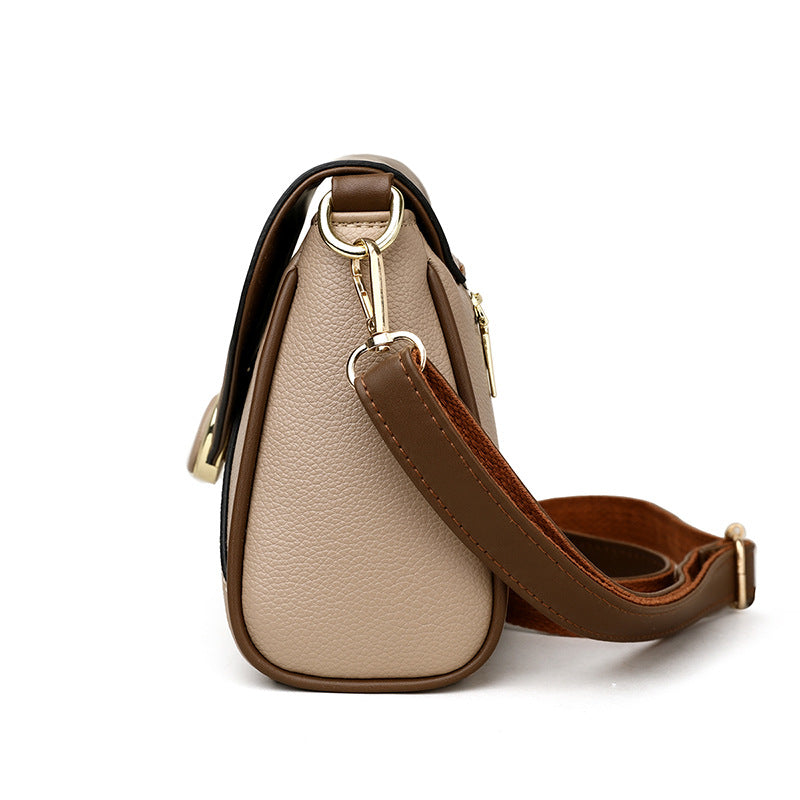 Elegant Soft Leather Shoulder Bag