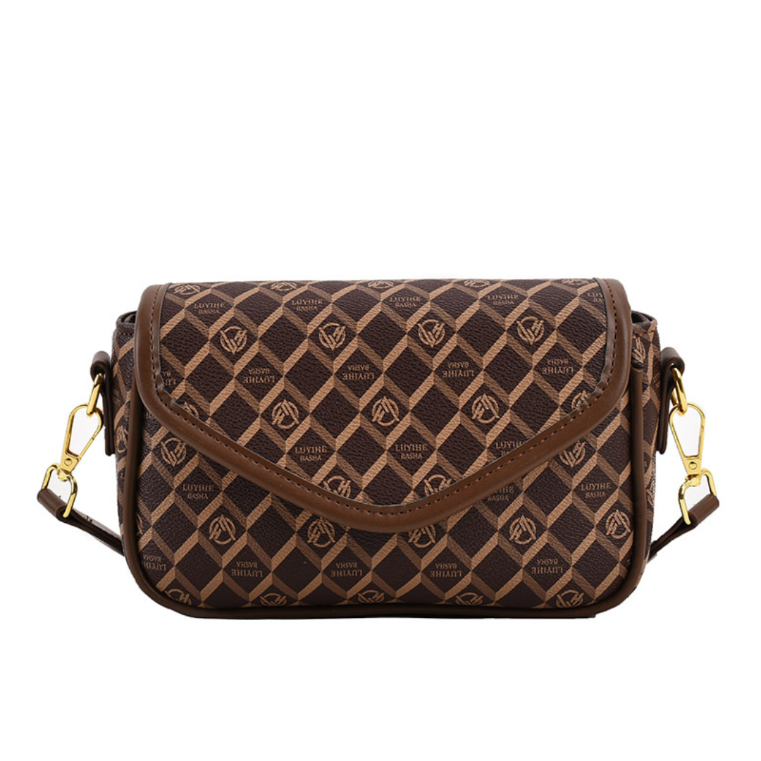 Маленькая квадратная сумка Ins Crossbody с принтом